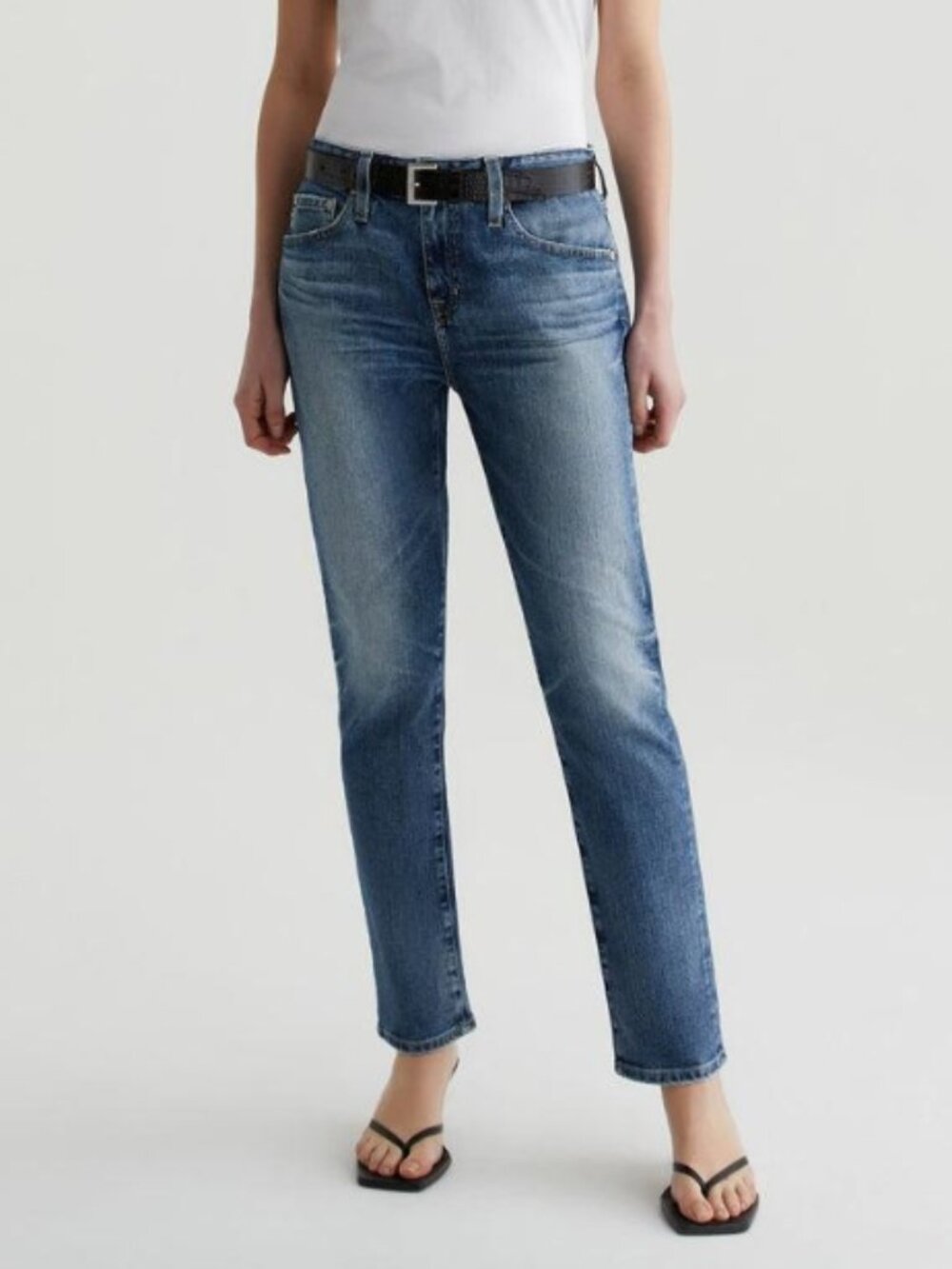 AG Adriano Goldschmied Ex-Boyfriend Slouchy Slim Jeans Size 28 – Blue Denim